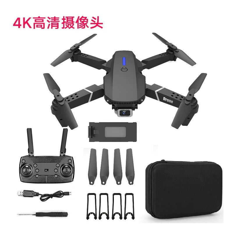 ✈️ Falcon View (4k-1080P-HD Drone with WIFI FPV, Altitude hold, Headless Mode & Visual Positioning)
