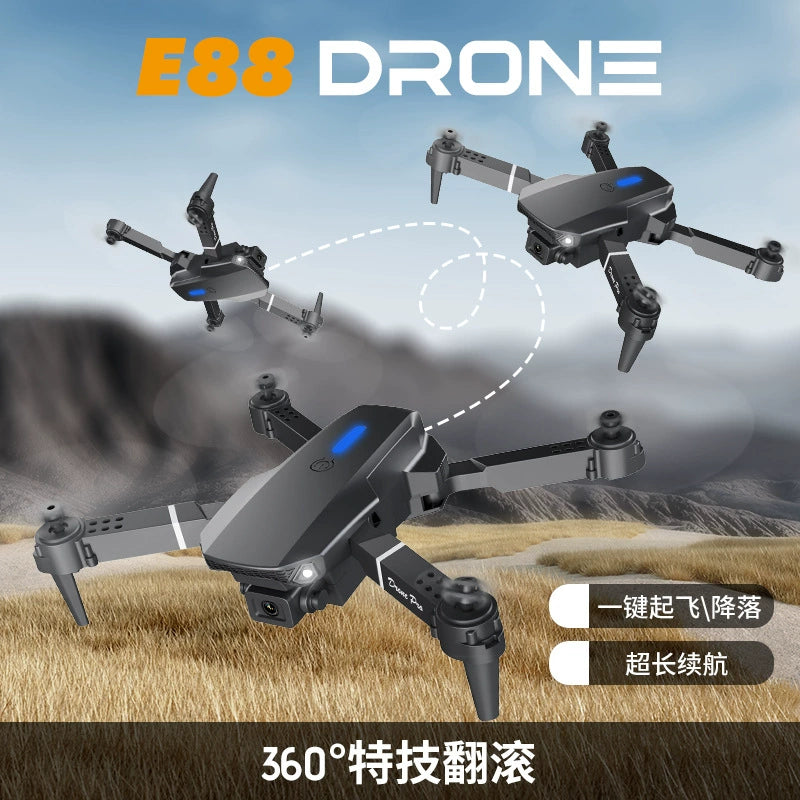 ✈️ Falcon View (4k-1080P-HD Drone with WIFI FPV, Altitude hold, Headless Mode & Visual Positioning)