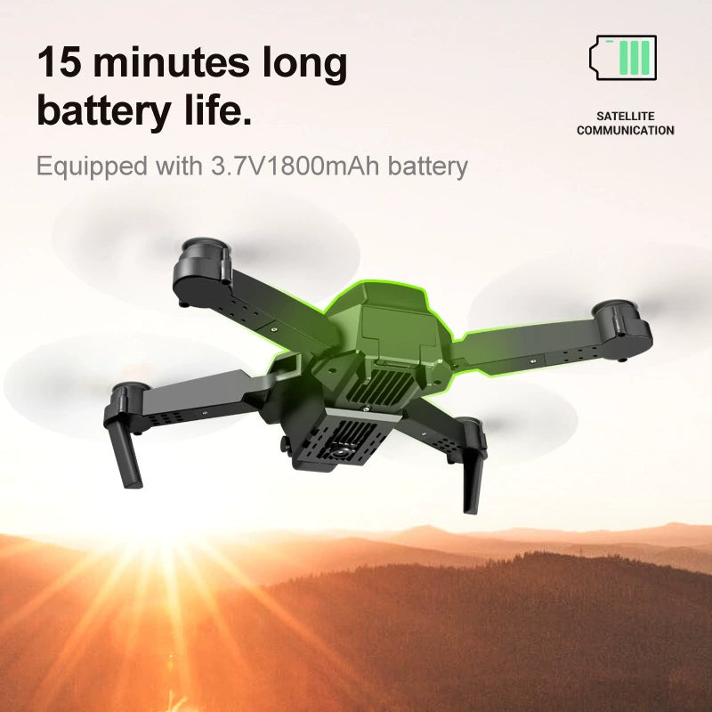 ✈️ Falcon View (4k-1080P-HD Drone with WIFI FPV, Altitude hold, Headless Mode & Visual Positioning)