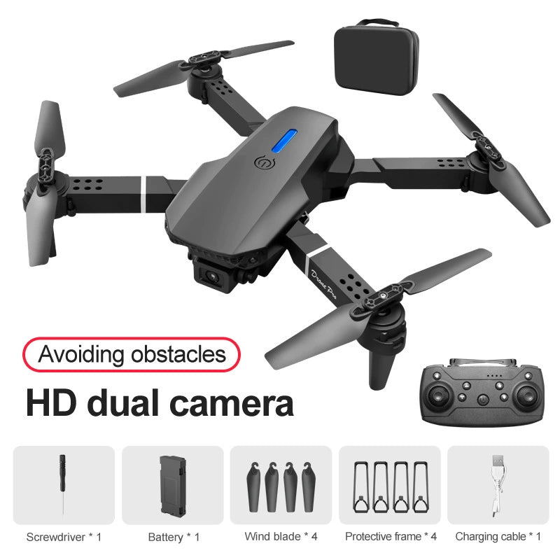 ✈️ Falcon View (4k-1080P-HD Drone with WIFI FPV, Altitude hold, Headless Mode & Visual Positioning)