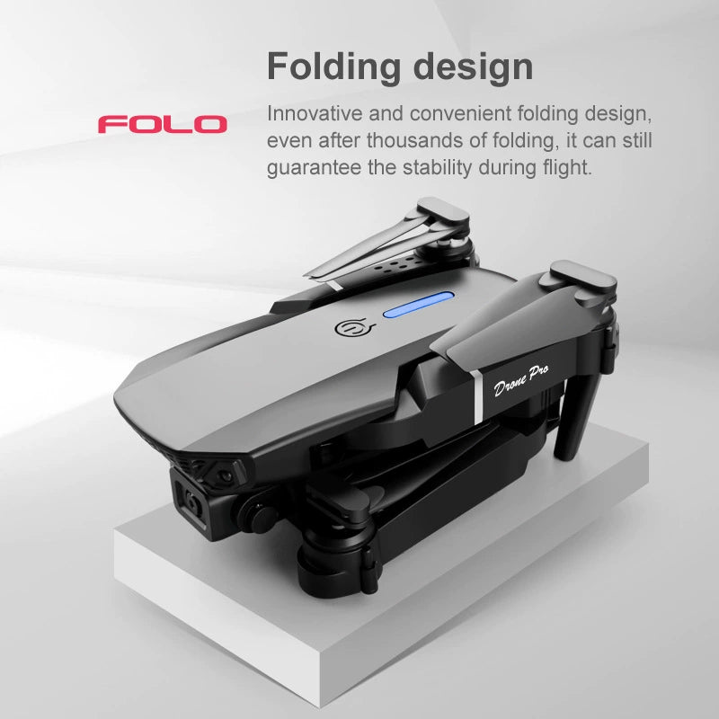 ✈️ Falcon View (4k-1080P-HD Drone with WIFI FPV, Altitude hold, Headless Mode & Visual Positioning)