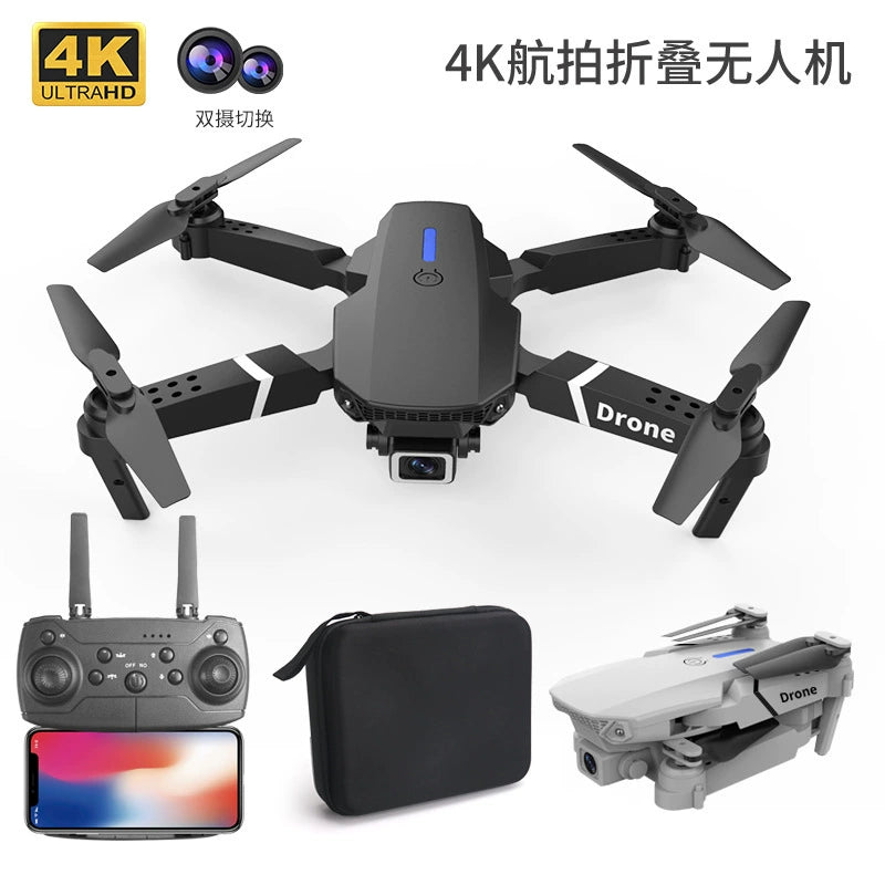 ✈️ Falcon View (4k-1080P-HD Drone with WIFI FPV, Altitude hold, Headless Mode & Visual Positioning)