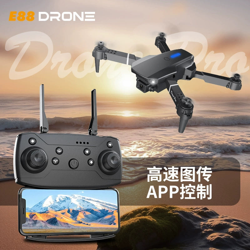 ✈️ Falcon View (4k-1080P-HD Drone with WIFI FPV, Altitude hold, Headless Mode & Visual Positioning)